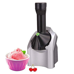 GYAM Macchina per gelatiera Mini Macchina Automatica per Yogurt alla Frutta Macchina per Gelato elettrica Fatta in casa per Bambini,Grigio características