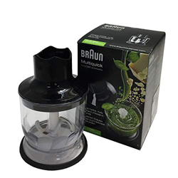 Braun MQ20 Accessorio Mini Tritatutto per Minipimer, Nero en oferta