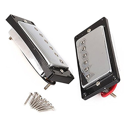 XuBa Humbucker Pickup Chrome per Gibson Les Paul ricambio