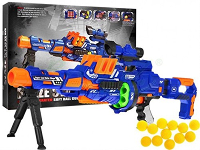 Blaze Storm - Modular Blaster Fucile Automatico Giocattolo - Blu