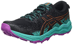 Asics Fujitrabuco Lyte, Scarpe da Corsa Donna, Multicolore (Black/Baltic Jewel), 39 EU en oferta