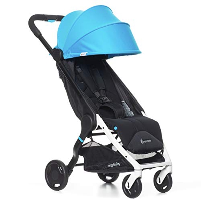 Ergobaby Metro Passeggino Ultra-Leggero Reclinabile con Funzione Sdraiom, Passeggini per Bambini Piccoli Pieghevole (Blu)