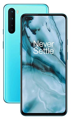 OnePlus NORD Smartphone 6,44" 5G 8GB RAM 128GB, con Quad Camera, Dual SIM, Alexa built-in, Blu (Blue Marble)