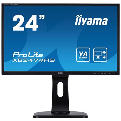 Monitor 24'' LED VA ProLite XB2474HS-B1 1920 x 1080 Full HD Tempo di Risposta 4ms