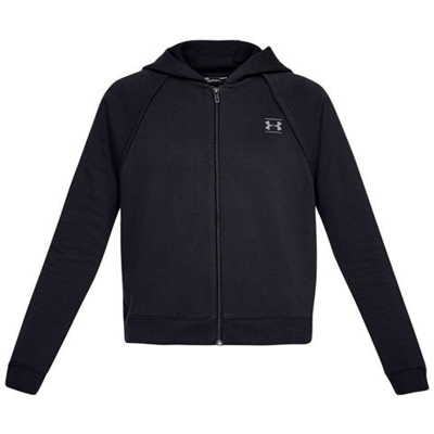 Rival Fleece Full-zip Hoodie 1328836-001, Donna, Nero, Felpa, Numero: Xs