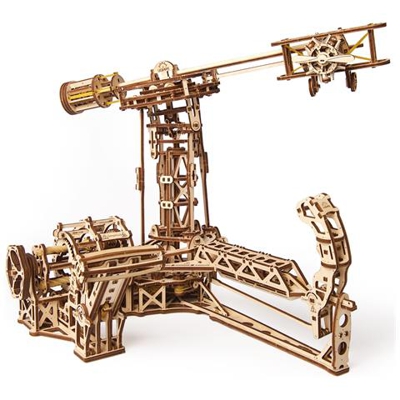 Puzzle in Legno 3D - Aviatore Kit di Costruzione - 726 Pezzi