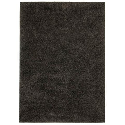 Tappeto Shaggy A Pelo Lungo 160x230 Cm Antracite en oferta