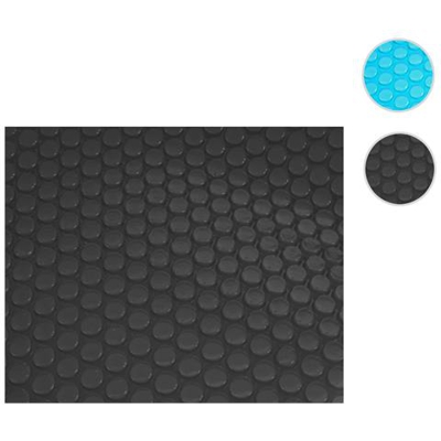 Telo Copertura Isotermica Per Piscina Pe 400 Micron Rotondo 4,57m Nero