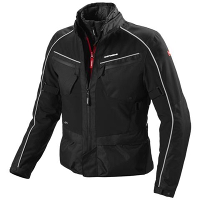 Giacca Spidi H2out D168 Inter Cruiser 010 Nero / grigio 3xl