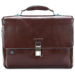 cartella porta computer espandibile con compartimento porta ipad® / ipad®air mogano blue square ca3111b2 / mo precio