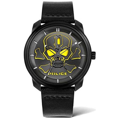 Orologio Analogico Quarzo Unisex Adulto Con Cinturino In Pelle Pl15714jsb. 02