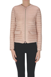 Eco-friendly quilted down jacket en oferta