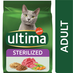 Ultima Cat Sterilized Manzo - 3 kg precio