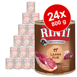 RINTI Monoproteico 24 x 800 g - Tacchino puro - NEW! en oferta