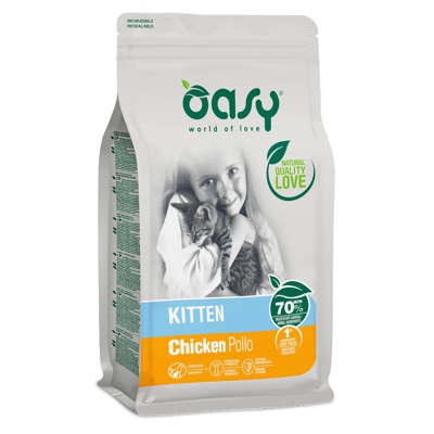 Oasy Kitten Pollo - 7,5 kg