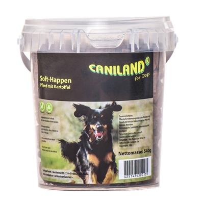 Caniland Soft bocconcini di cavallo senza cereali Set % 2 x 540 g