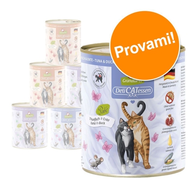 Set prova misto! GranataPet DeliCatessen 12 / 24 x 800 g - 24 x 800 g Mix 3: 6 varianti senza pesce
