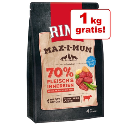11 kg + 1 kg gratis! 12 kg RINTI Max-i-mum  - Manzo