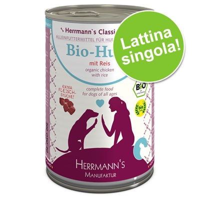 Herrmanns Menù 1 x 400 g - Oca bio con Grano saraceno bio