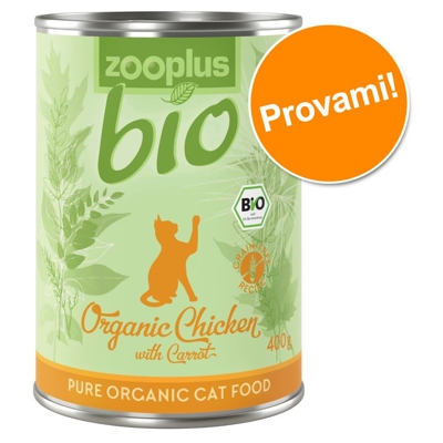zooplus Bio 1 x 400 g - Pollo con Carote