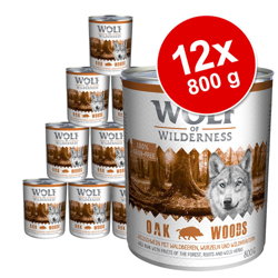 Wolf of Wilderness Adult 12 x 800 g - The Taste of The Savanna: Tacchino, Manzo, Capra - NUOVO! características