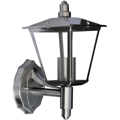 Applique da esterno a lanterna in acciaio INOX, attacco lampada E27 per potenza massima 40W - I-WATTS OUTDOOR LIGHTING
