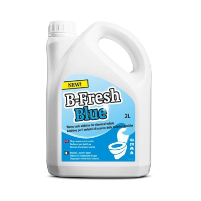 Tecma - B-FRESH BLUE 2 LITRI LIQUIDO WC CHIMICO DISGREGANTE PER CAMPER BARCA
