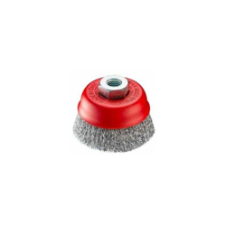 SIT SPAZZOLA SPAZZOLE A TAZZA IN ACCIAIO FILO ONDULATO PER MINI-SMERIGLIATRICE-100 mm 100 mm en oferta