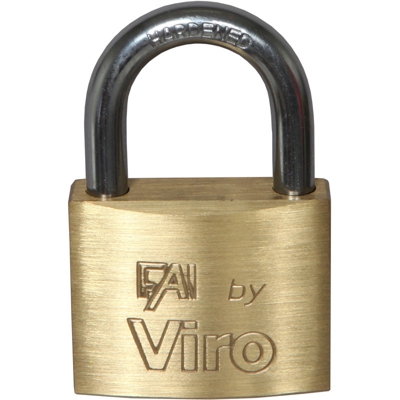 6 PZ Di VIRO ART. 555 LUCCHETTO RETT. MM. 50