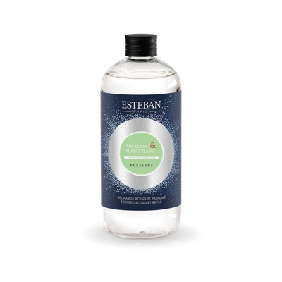 Esteban-paris - ESTEBAN PARIS RICARICA PER DIFFUSORE BASTONCINO 500ML THE BLANC&YLANG