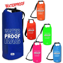 Borsa Sacco 10 Litri Impermeabile Waterproof Per Mare Barca Piscina Sacca Stagna precio