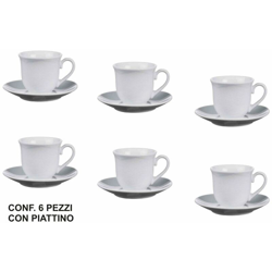 Bighouse It - TAZZINE CAFFE' CONF. 6 PZ. C/PIATT. precio
