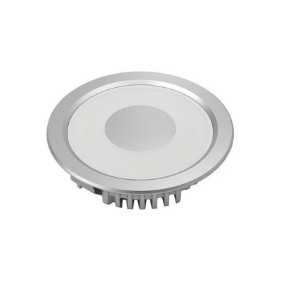 Spot Led Mini Piatto Inoltre Alu Opt.Ww, 12Vdc, 3.5W, 2.0M