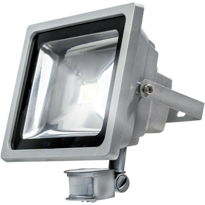 Faretto Led Con Sensore Di Movimento 12 W, 20 Silber Wattsw 230 Voltsv - Come - Schwabe