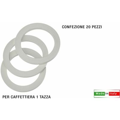 Bighouse It - GUARNIZIONE X CAFFETTIERA 1 TZ. CONF. 20 PZ.