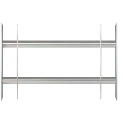 GAH-ALBERTS finestra griglia secorino Basicﾠﾖﾠestensibile, galvanizzata blu, 300ﾠX 500ﾠﾖﾠ650ﾠmm, 1ﾠpezzi, 563677 características