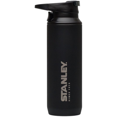 adulto mountain Vacuum Switchback Mug, con una sola mano, Bicchiere, 18/8 Acciaio Inossidabile, Nero Opaco, vuoto isolamento, Coperchio 2 pezzi di