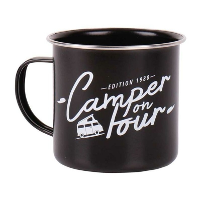 Reimo - TAZZA SMALTO BOSTON 500 ml SERIE HOLIDAY TRAVEL CAMPER CAMPEGGIO