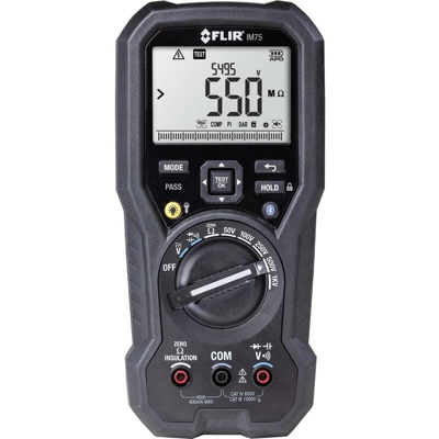 FLIR IM75 Multimetro portatile digitale Data logger CAT III 1000 V, CAT IV 600 V