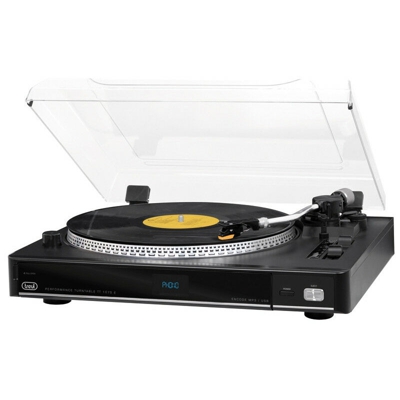 TT 1075 E Giradischi con trasmissione a cinghia Nero - Trevi