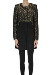 Animal print coat precio