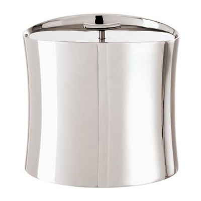 Secchio Ghiaccio Termico Con Griglia Bamboo Inox