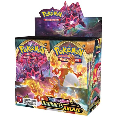 L'oscurità Pokemon Spada Scudo Ablaze Booster Box
