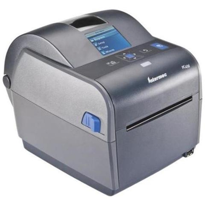 Stampante termica diretta Intermec PC43d - Monocromatico - Desktop - Etichetta stampabile - 106,68 mm (4,20'') Larghezza di stampa - 152,40 mm / s Mono - 300 dpi - 128 MB - USB - LCD - 119,38 mm - 889 mm