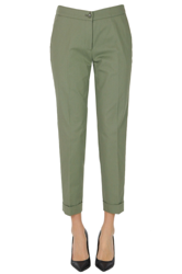 Cotton cigatette trousers precio