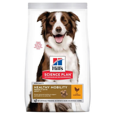 Hill's Science Plan Adult 1+ Healthy Mobility Medium con Pollo - Set%: 2 x 2,5 kg