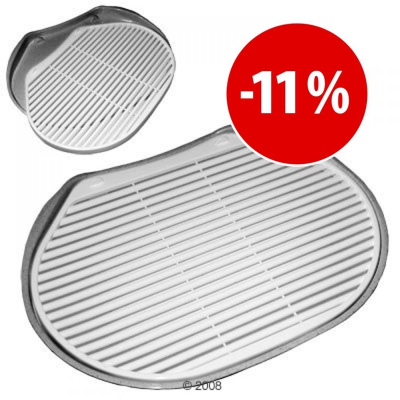 Tappetino igienico per gatti Soft Touch Track Mat - argento