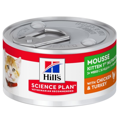 Hill's Science Plan Kitten Mousse - Set %: 48 x 82 g
