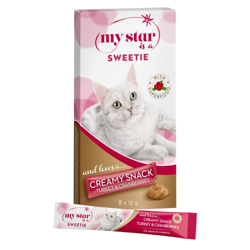 My Star is a Sweetie - Creamy Snack Superfood Tacchino con Mirtilli rossi  - 8 x 15 g precio