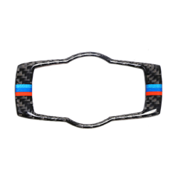 Adatto per BMW E90 E92 E93 interruttore fari cornice decorativa finiture interne decorative in fibra di carbonio 3 accessori serie características